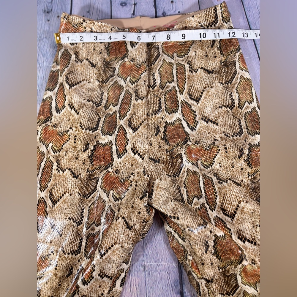 Commando Python Print Faux Leather Chic Punk Rock… - image 8